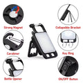 Rechargeable 4 Light Modes Portable Pocket Light Keychain